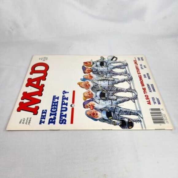 Mad Magazine Issue‎ # 247 June 1984 The Right Stuff Dwarfs In Space Richard Art - Picture 4 of 6